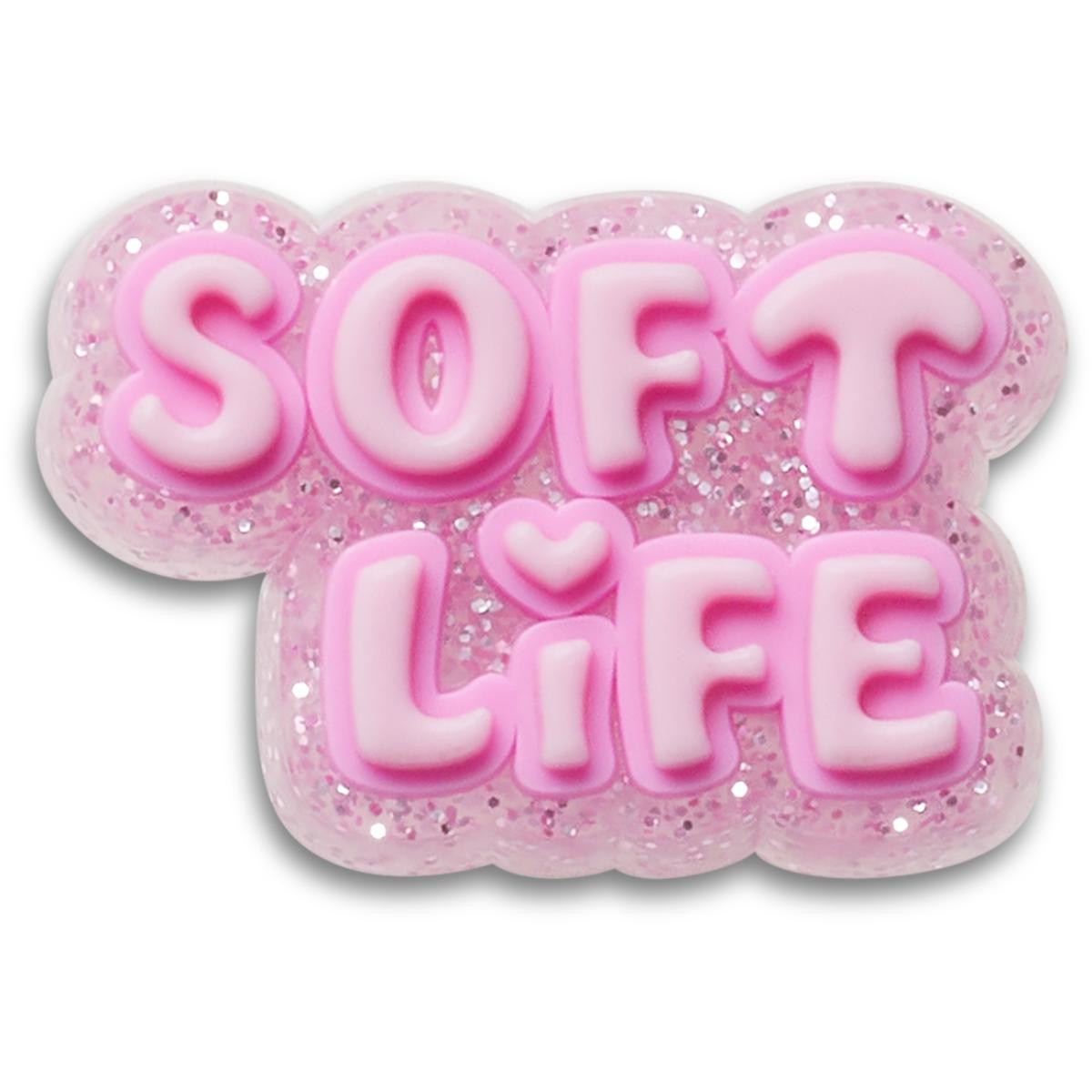 Jibbitz Crocs Tiny Pink Soft Life - poza 1