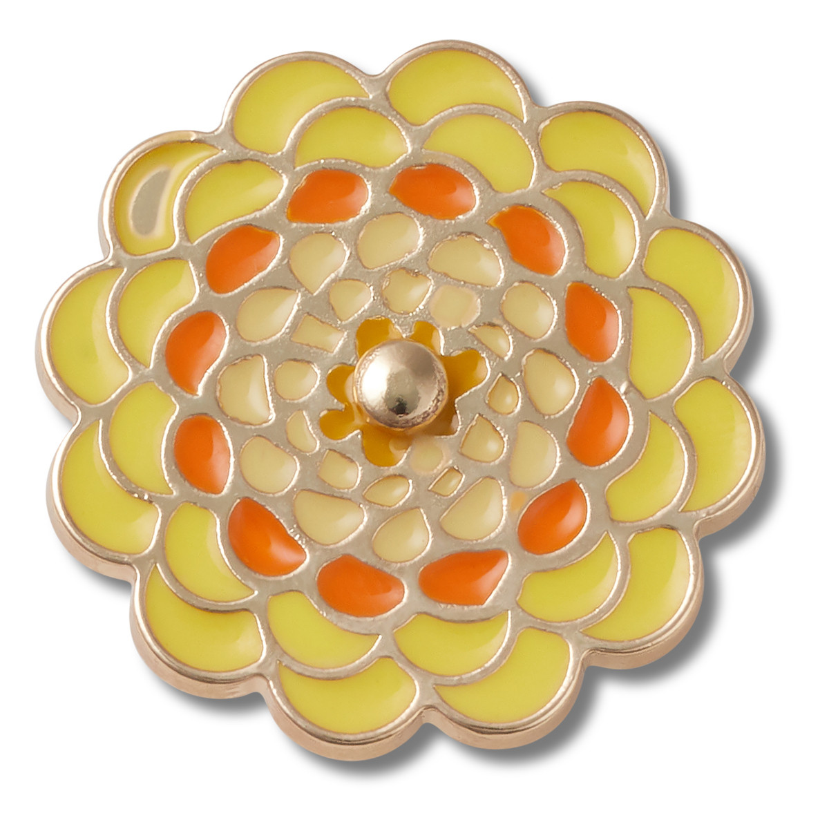 Jibbitz Crocs Yellow Spinner Flower - poza 2