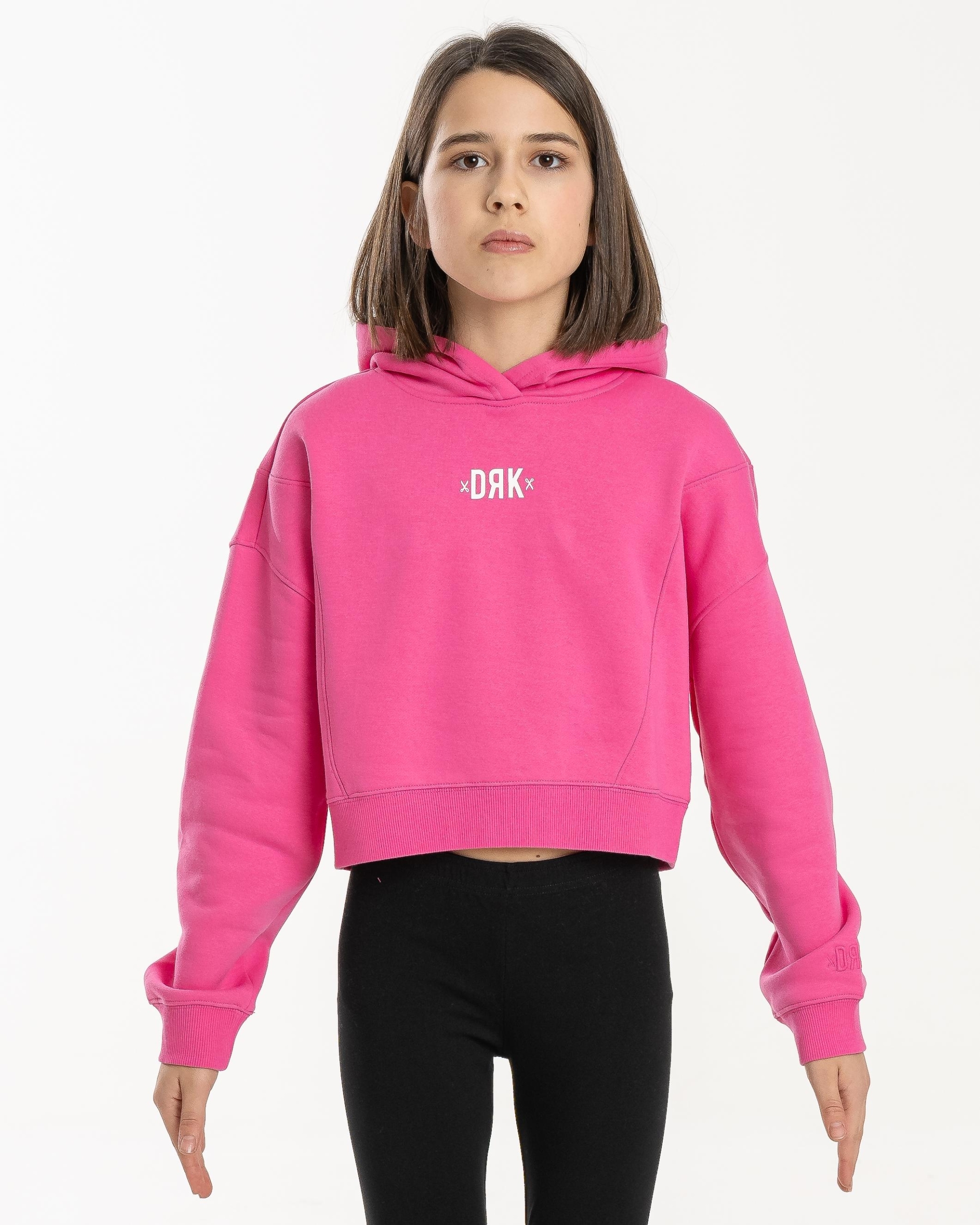 KARA CROPPED HOODIE GIRL - M