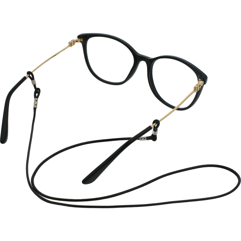 Lant textil ceruit ochelari Negru