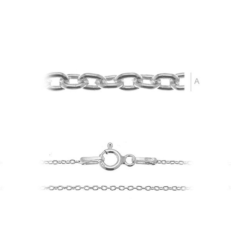 Lănțișor Argint - 1 mm grosime, 55 cm