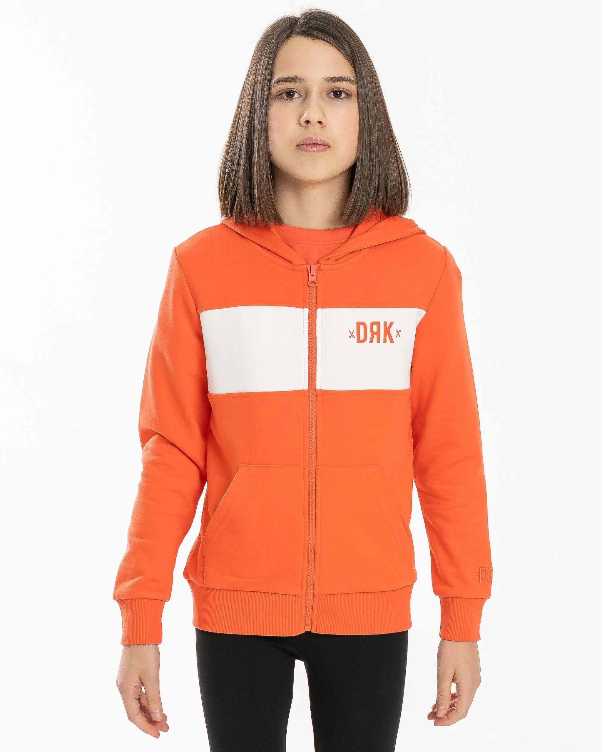 LEDA ZIPPED SWEATER GIRL - S