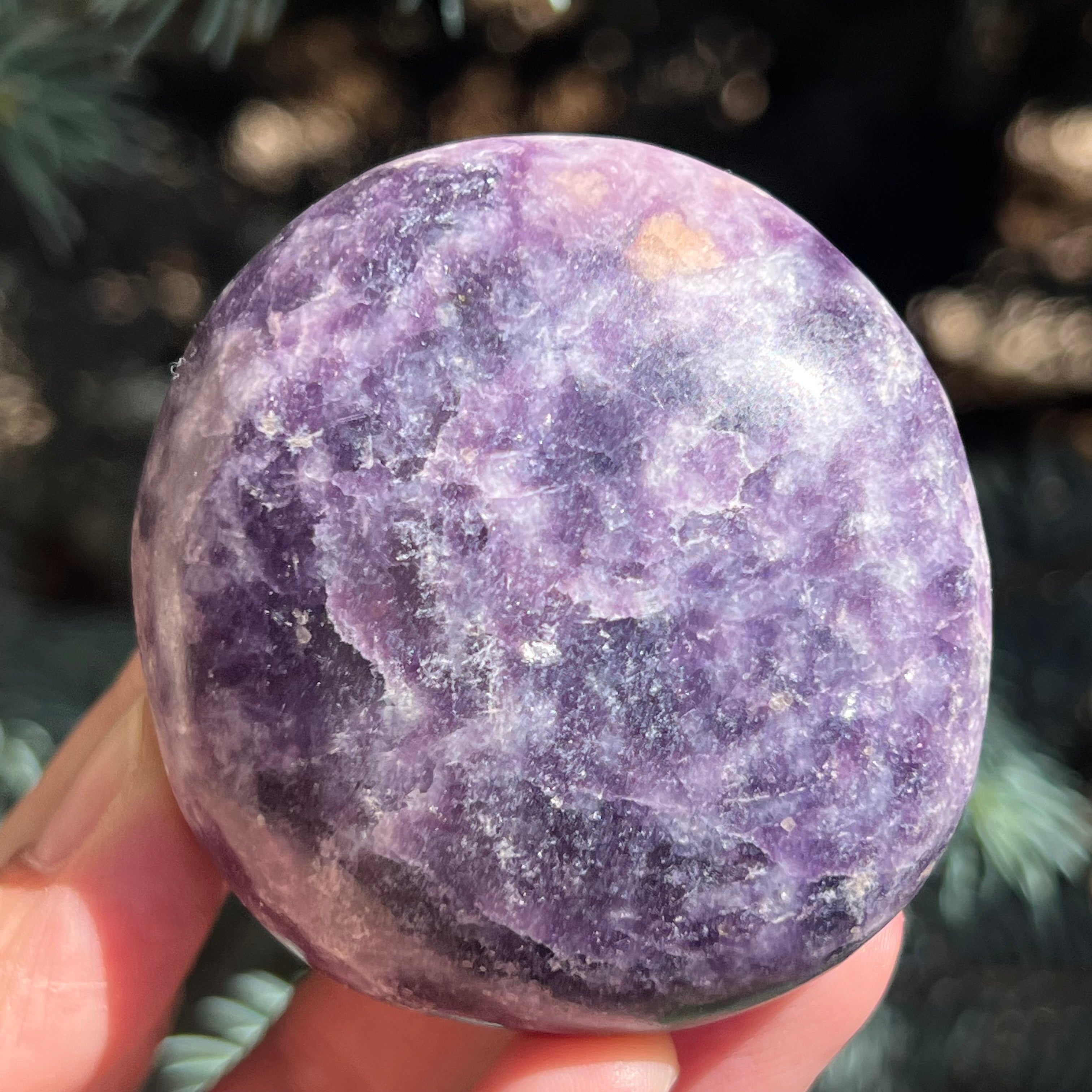 Lepidolit palmstone m8