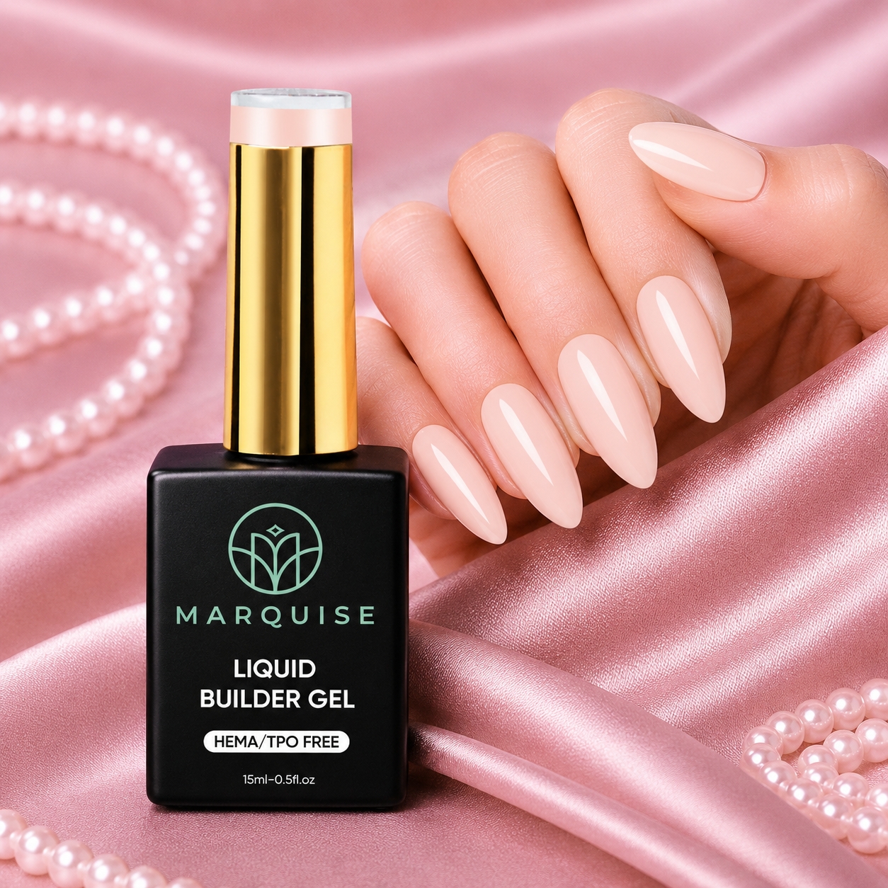 Liquid Builder Gel HEMA/TPO FREE, Marquise, YCY06, 15 ml - poza 2