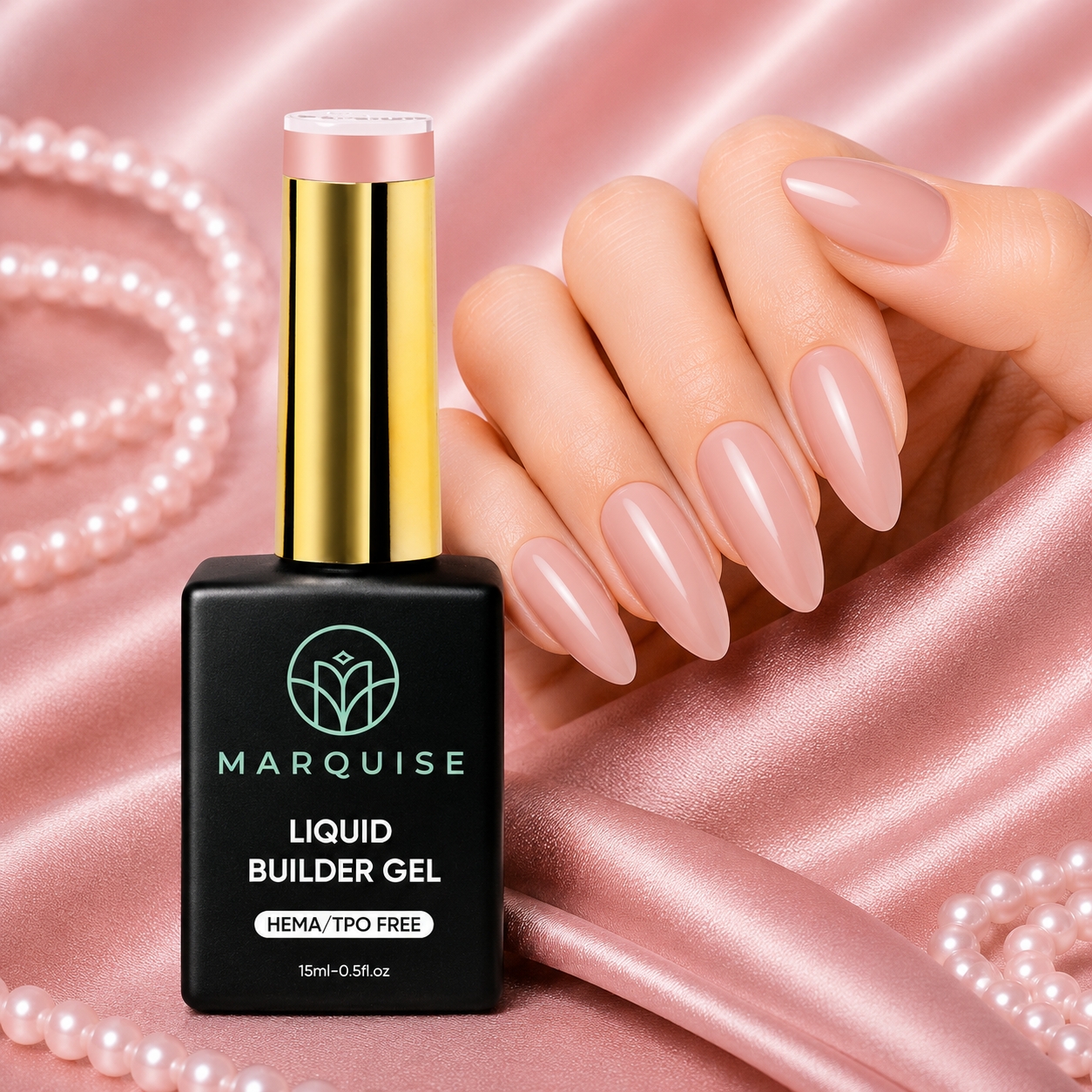 Liquid Builder Gel HEMA/TPO FREE, Marquise, YCY08, 15 ml - poza 2