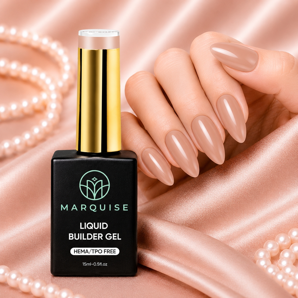 Liquid Builder Gel HEMA/TPO FREE, Marquise, YCY14, 15 ml - poza 2