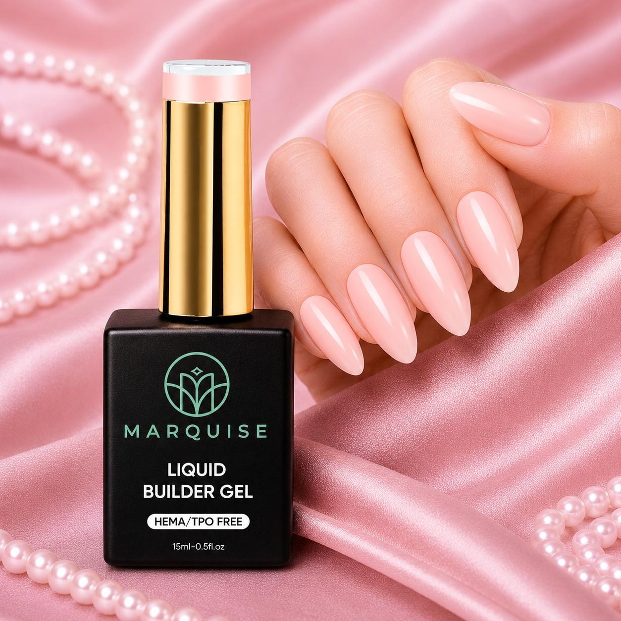Liquid Builder Gel HEMA/TPO FREE, Marquise, YCY23, 15 ml - poza 2