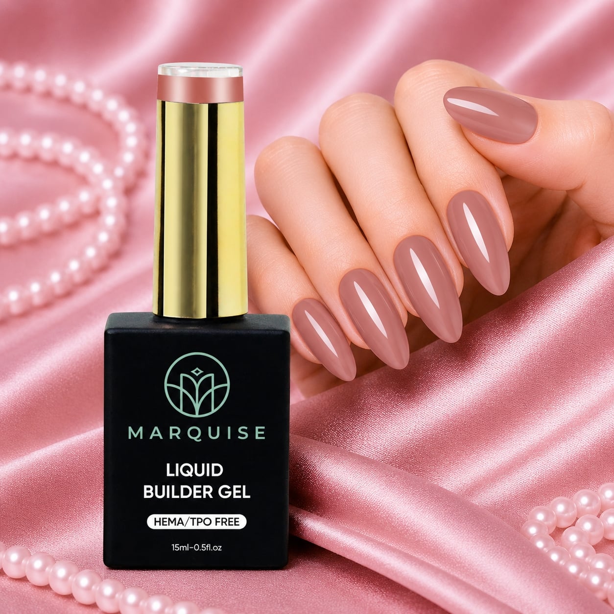Liquid Builder Gel HEMA/TPO FREE, Marquise, YCY73, 15 ml - poza 2