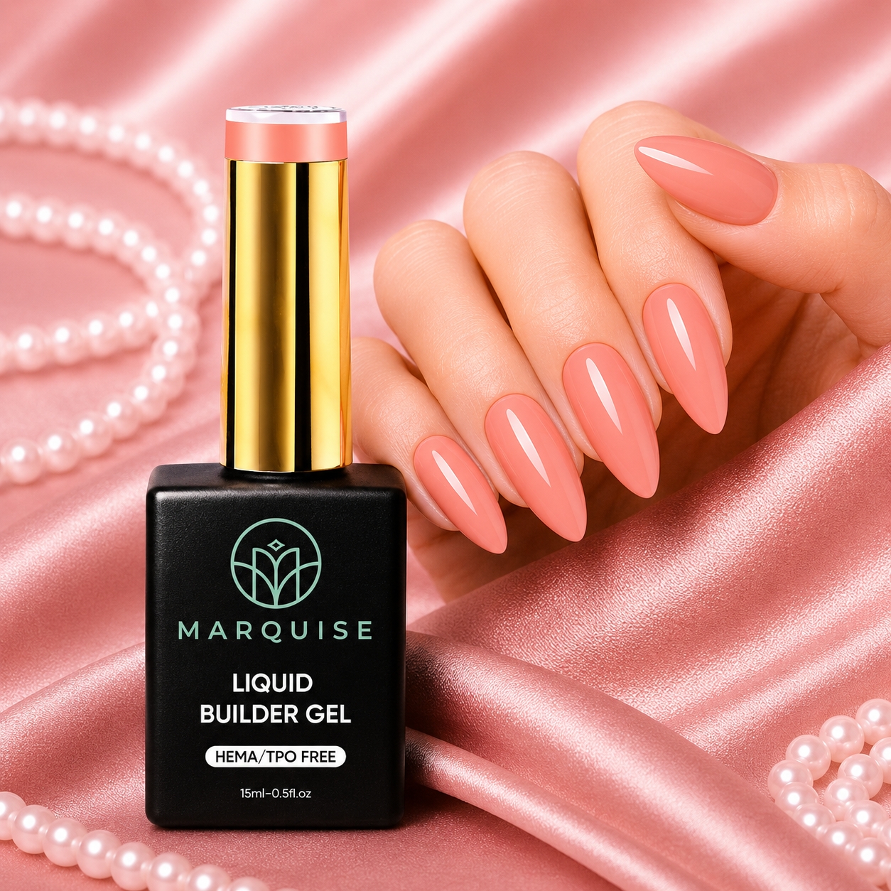 Liquid Builder Gel HEMA/TPO FREE, Marquise, YCY79, 15 ml - poza 2