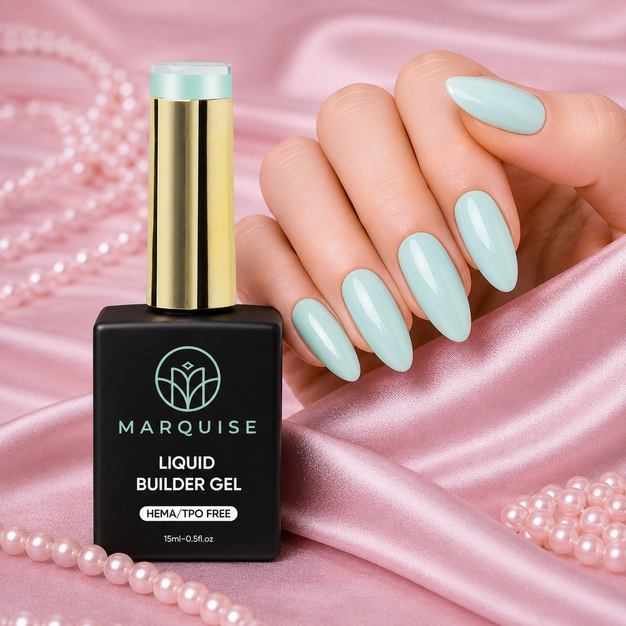 Liquid Builder Gel HEMA/TPO FREE, Marquise, YCY96, 15 ml - poza 2