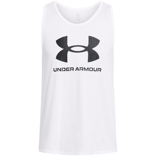 Maiou barbati Under Armour Sportstyle Logo Tank 1382883-100 - poza 3