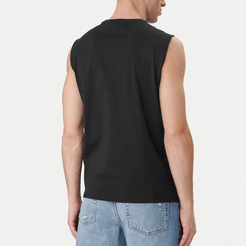 Maiou Calvin Klein 30S JERSEY BADGE MUSCLE TANK - poza 2
