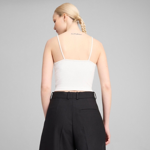 Maiou femei Puma Wardrobe Ess Ribbed Tank Top 62977102 - poza 2