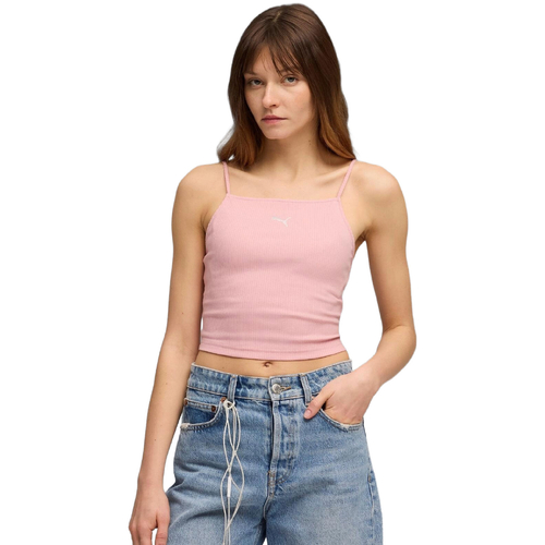 Maiou femei Puma Wardrobe Ess Ribbed Tank Top 62977126 - poza 1