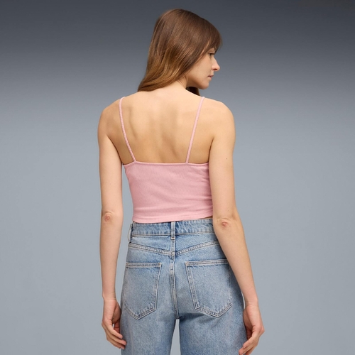 Maiou femei Puma Wardrobe Ess Ribbed Tank Top 62977126 - poza 2