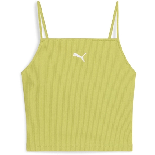 Maiou femei Puma Wardrobe Ess Ribbed Tank Top 62977135 - poza 4