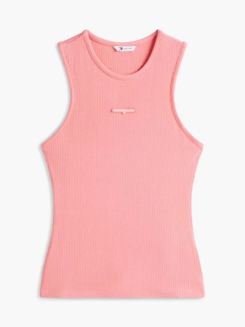 Maiou Tommy Hilfiger TJW SLIM SCRIPT LABEL TANK - poza 3