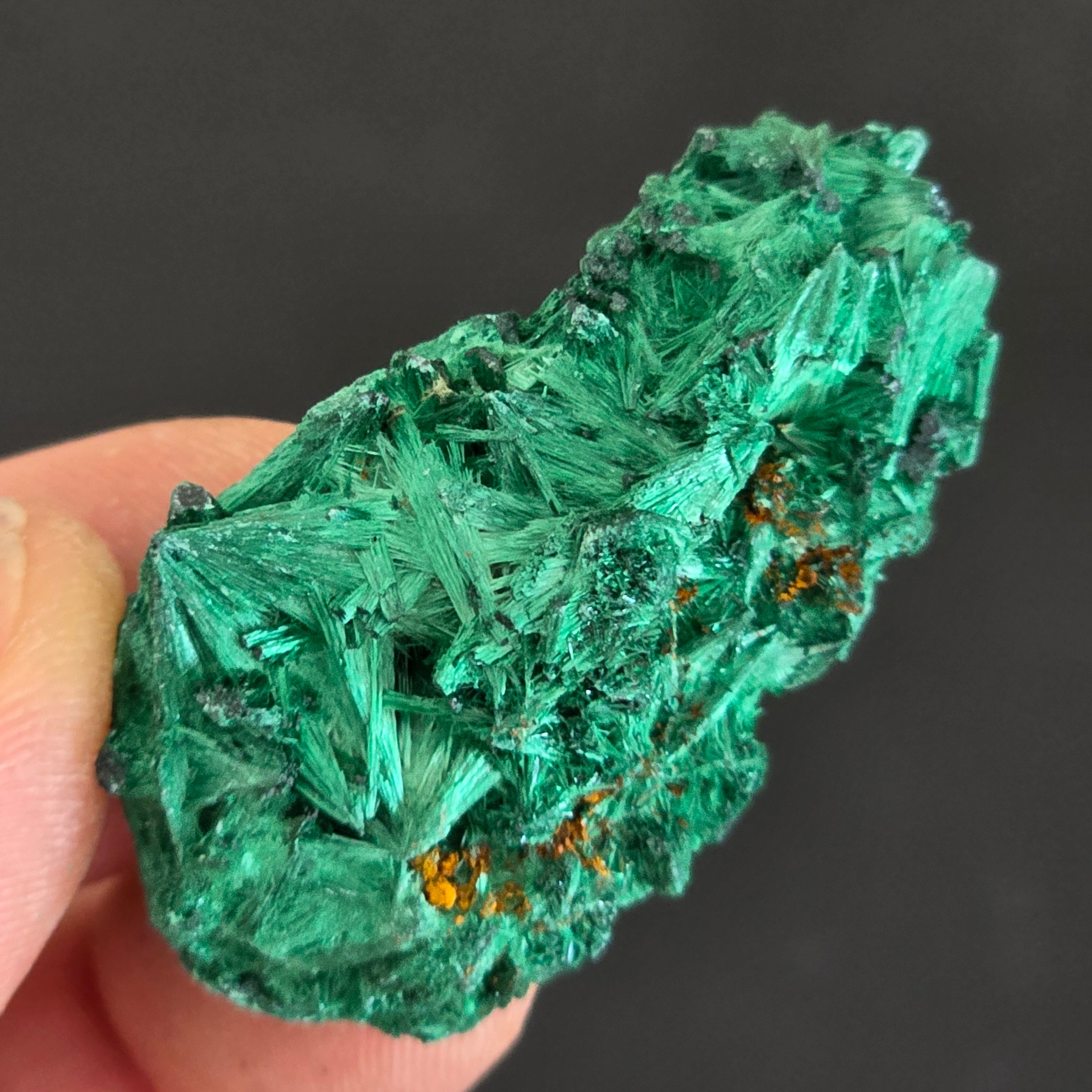 Malachit matasos piatra bruta | Model 22