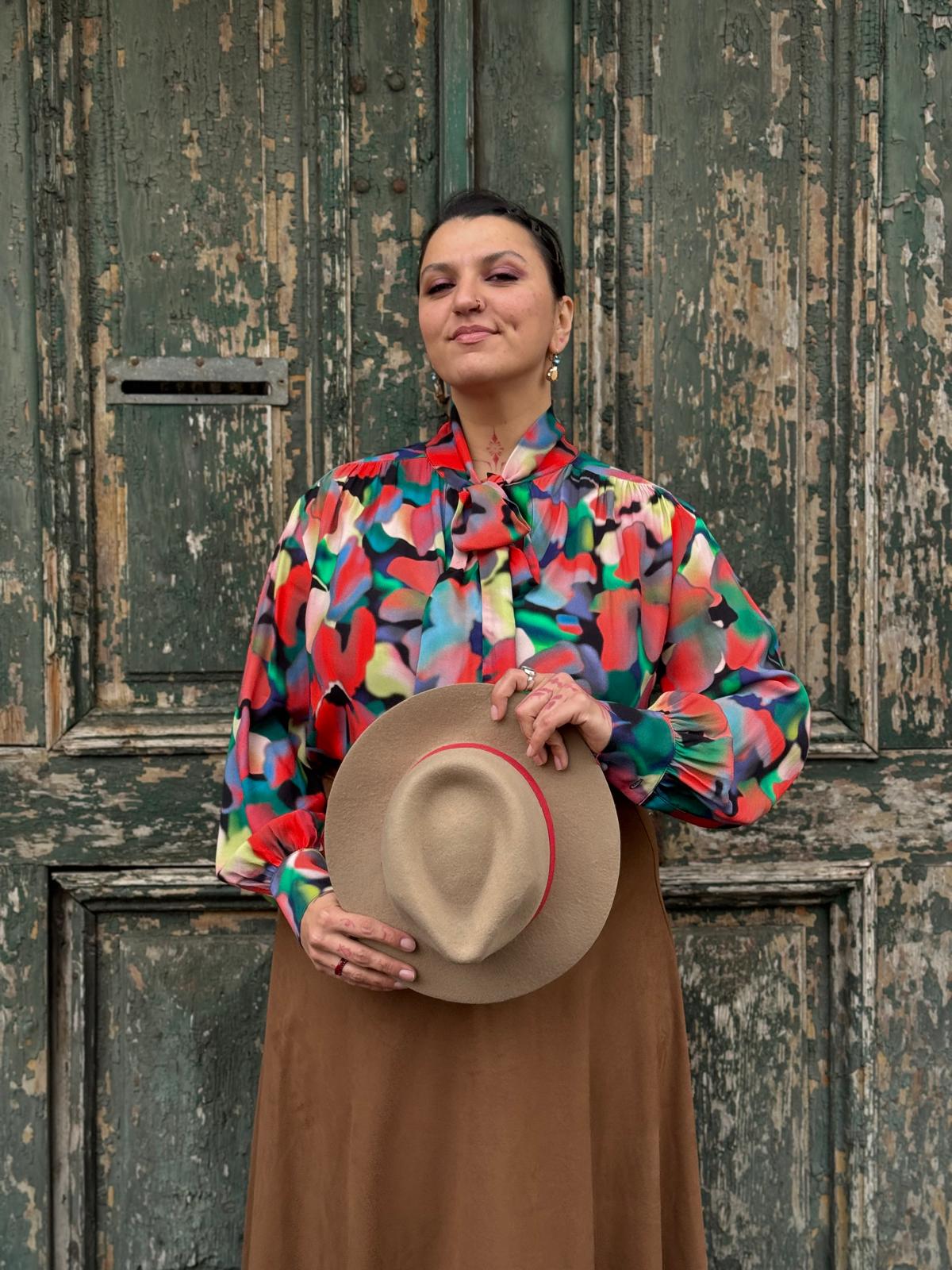 MeiMeij Cămașă cu fundă - S INTL