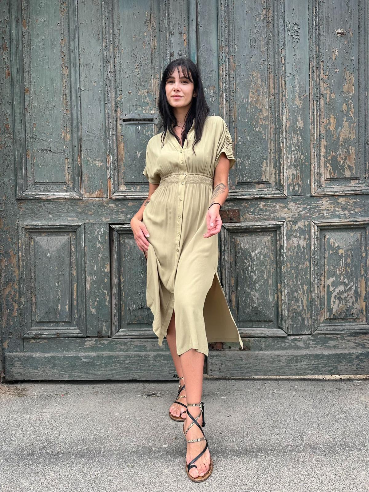 MeiMeij Rochie olive - 40 IT