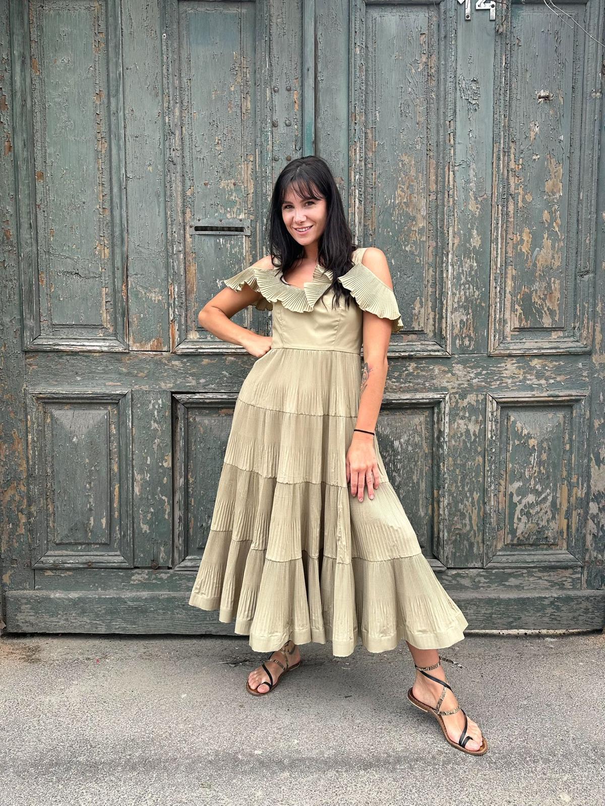 MeiMeij Rochie olive - 42 IT