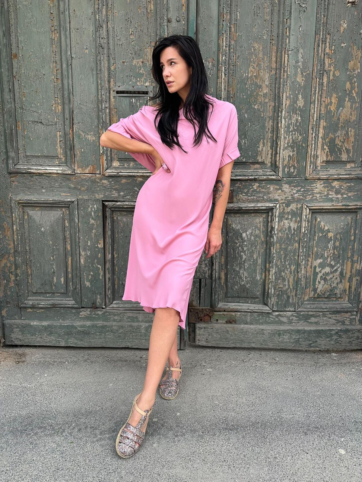 MeiMeij Rochie roz pudrat Anastasia - L INTL