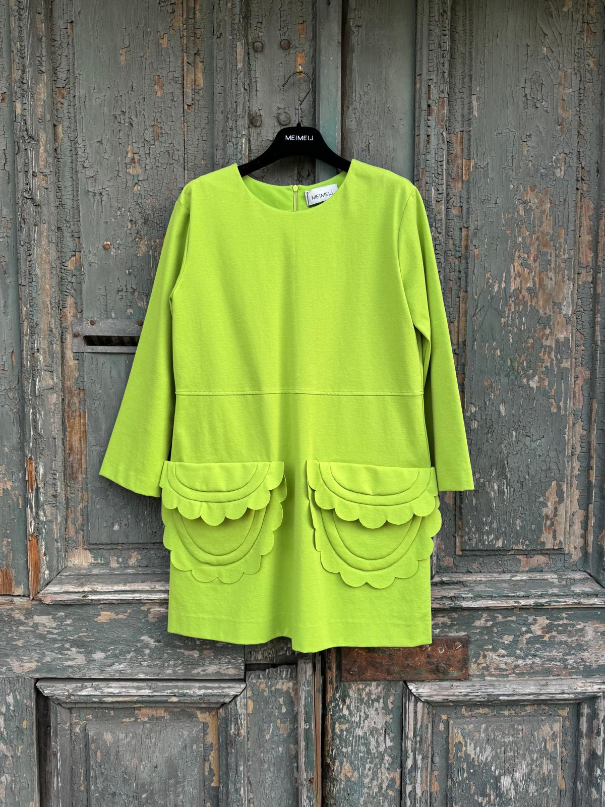 MEIMEIJ - Rochie Verde 'Green Vibes' - 40 IT