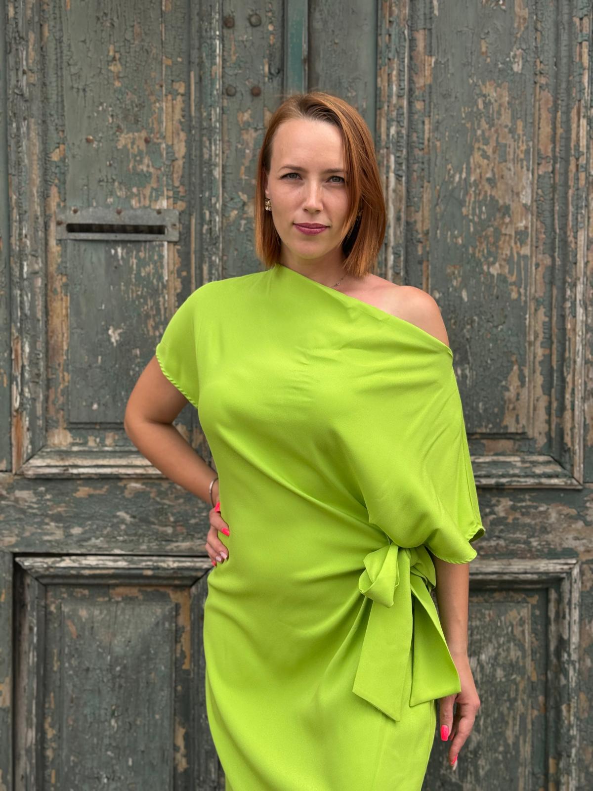 MeiMeij Rochie verde - M INTL