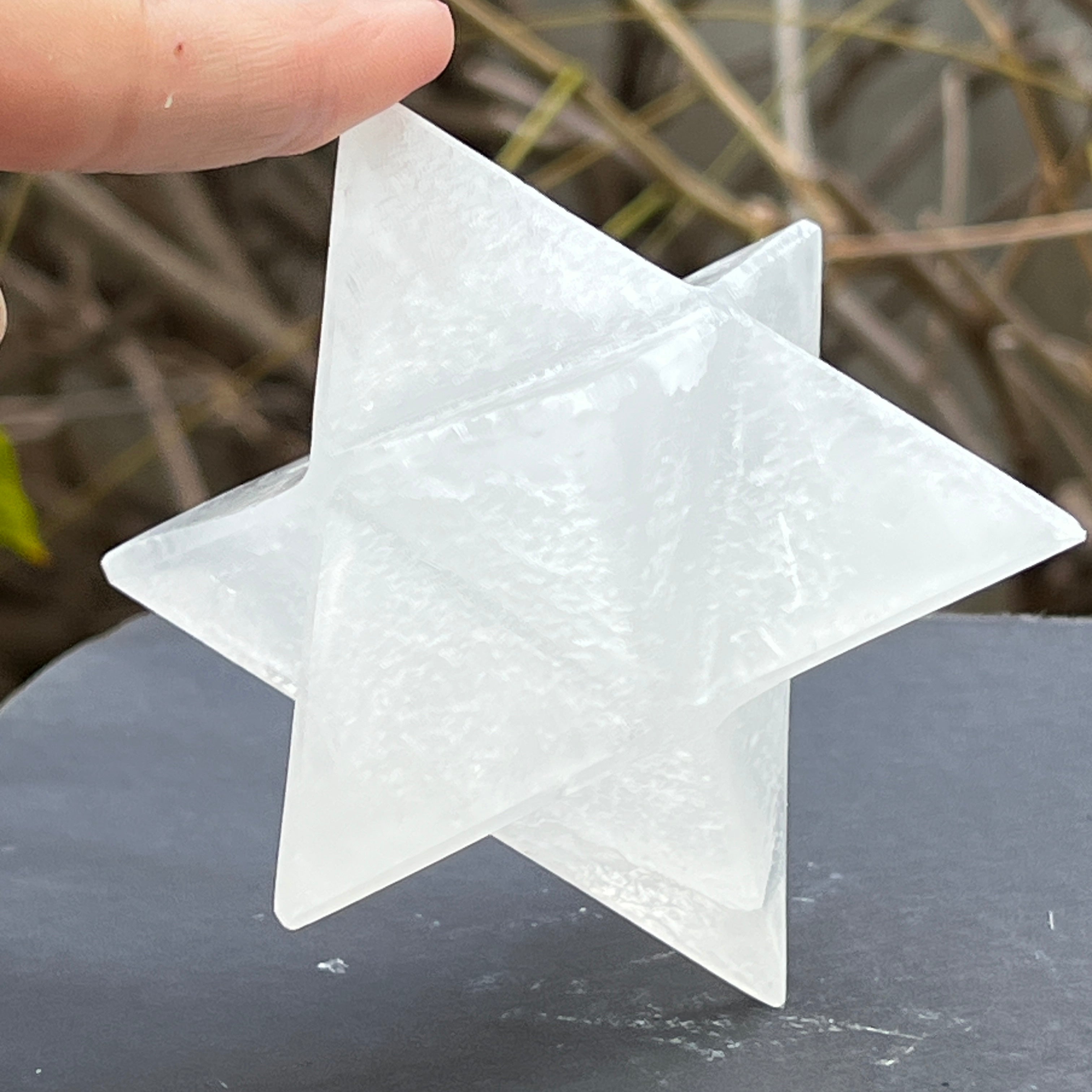 Merkaba din selenit