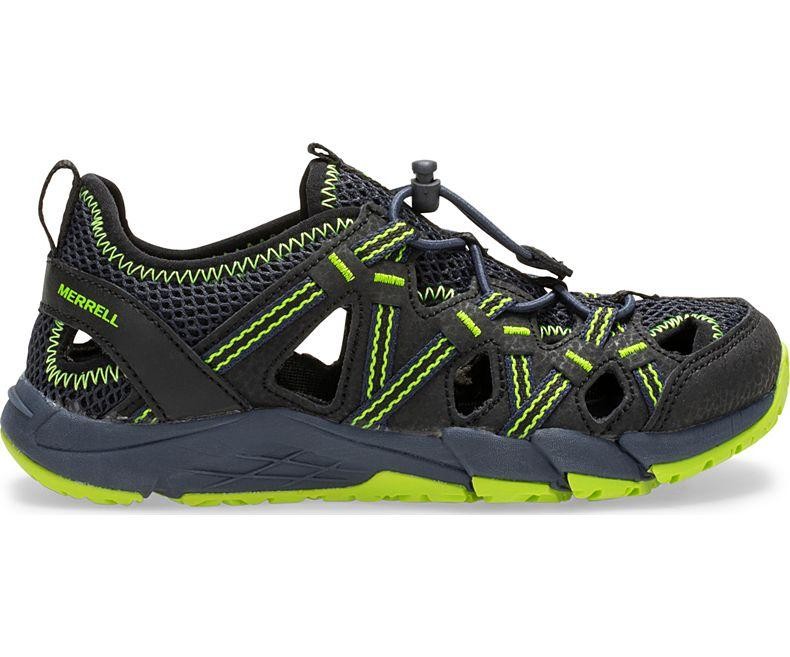 Merrell Hydro Choprock Sandal Negru - Black/Navy/Lime - poza 3