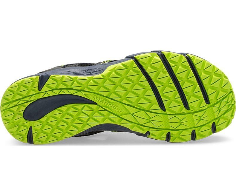 Merrell Hydro Choprock Sandal Negru - Black/Navy/Lime - poza 5