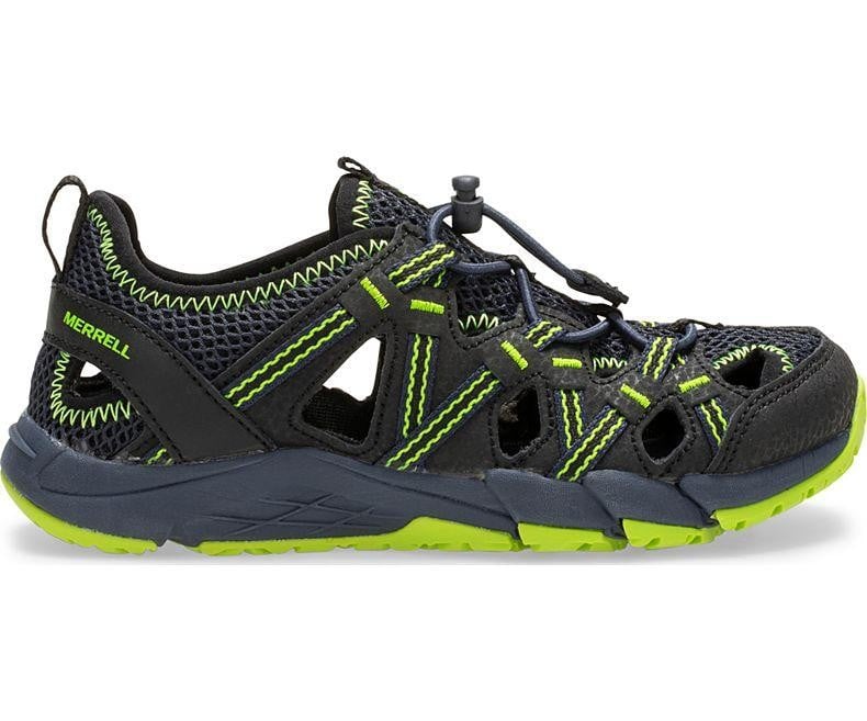 Merrell Hydro Choprock Sandal Negru - Black/Navy/Lime - poza 3