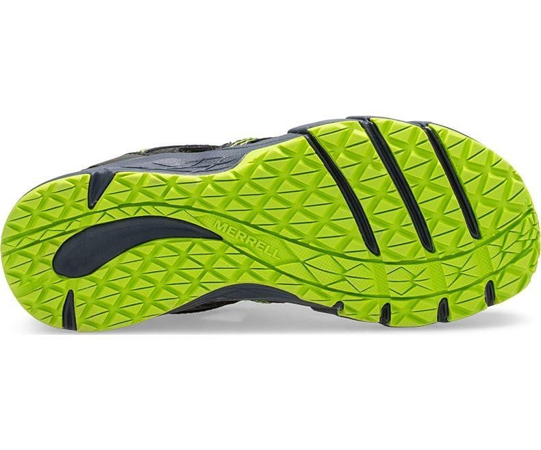 Merrell Hydro Choprock Sandal Negru - Black/Navy/Lime - poza 5