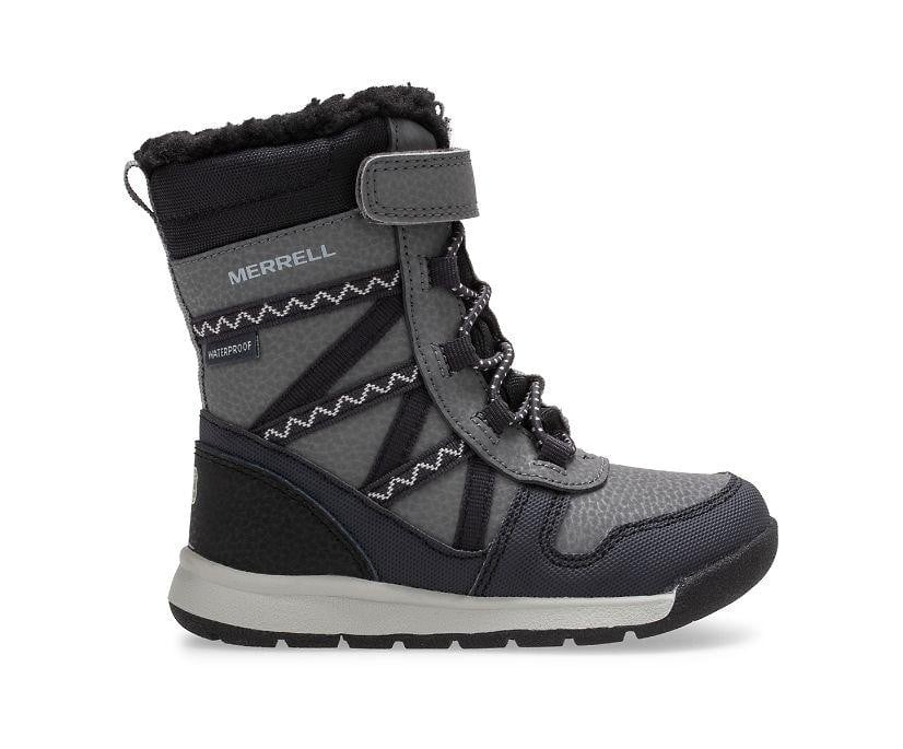 Merrell Snow Crush 2.0 Waterproof Negru - Black/Grey - poza 2