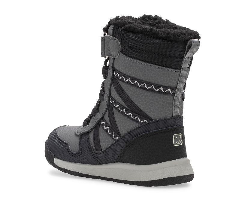 Merrell Snow Crush 2.0 Waterproof Negru - Black/Grey - poza 3