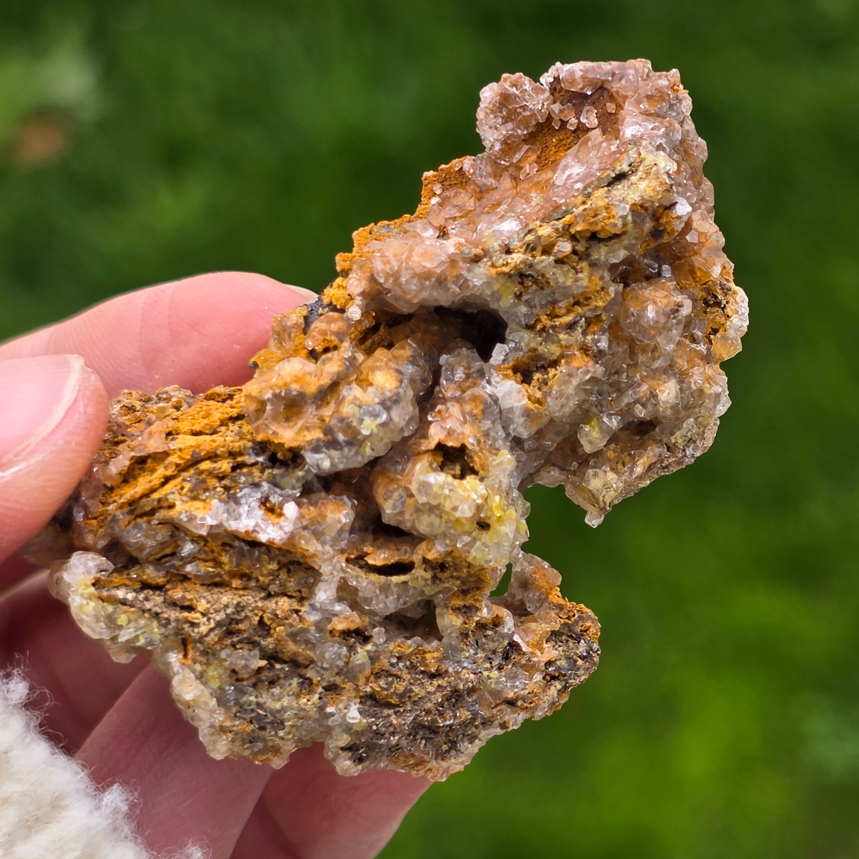 Mimetit din Mexic – specimen mineral natural | Model 10
