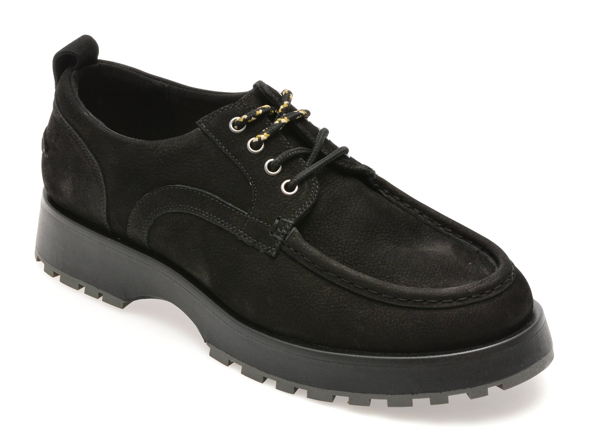Mocasini ALDO negri, BASTIAN 001, din nabuc