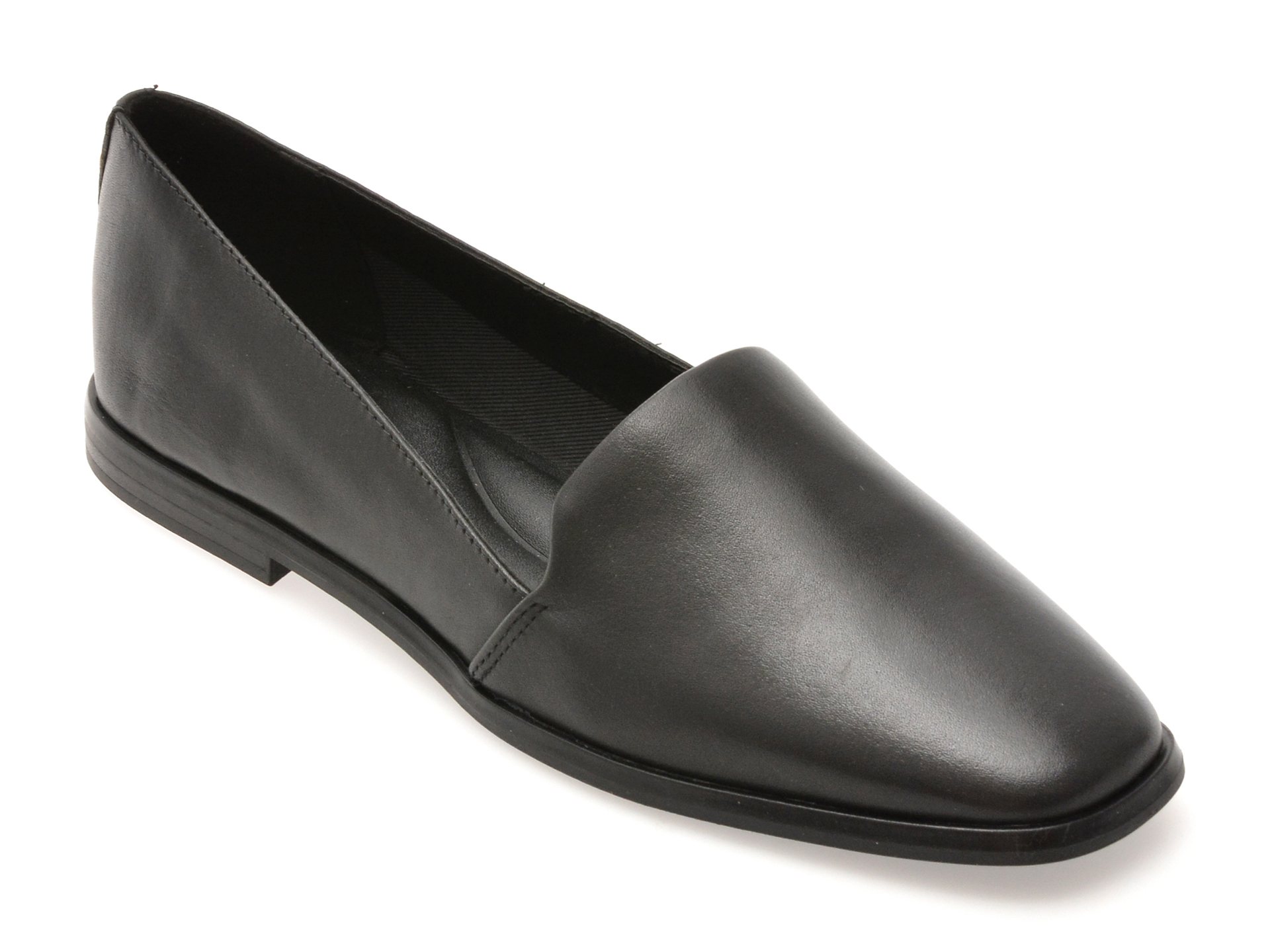 Mocasini ALDO negri, CARAELIA 001, din piele naturala