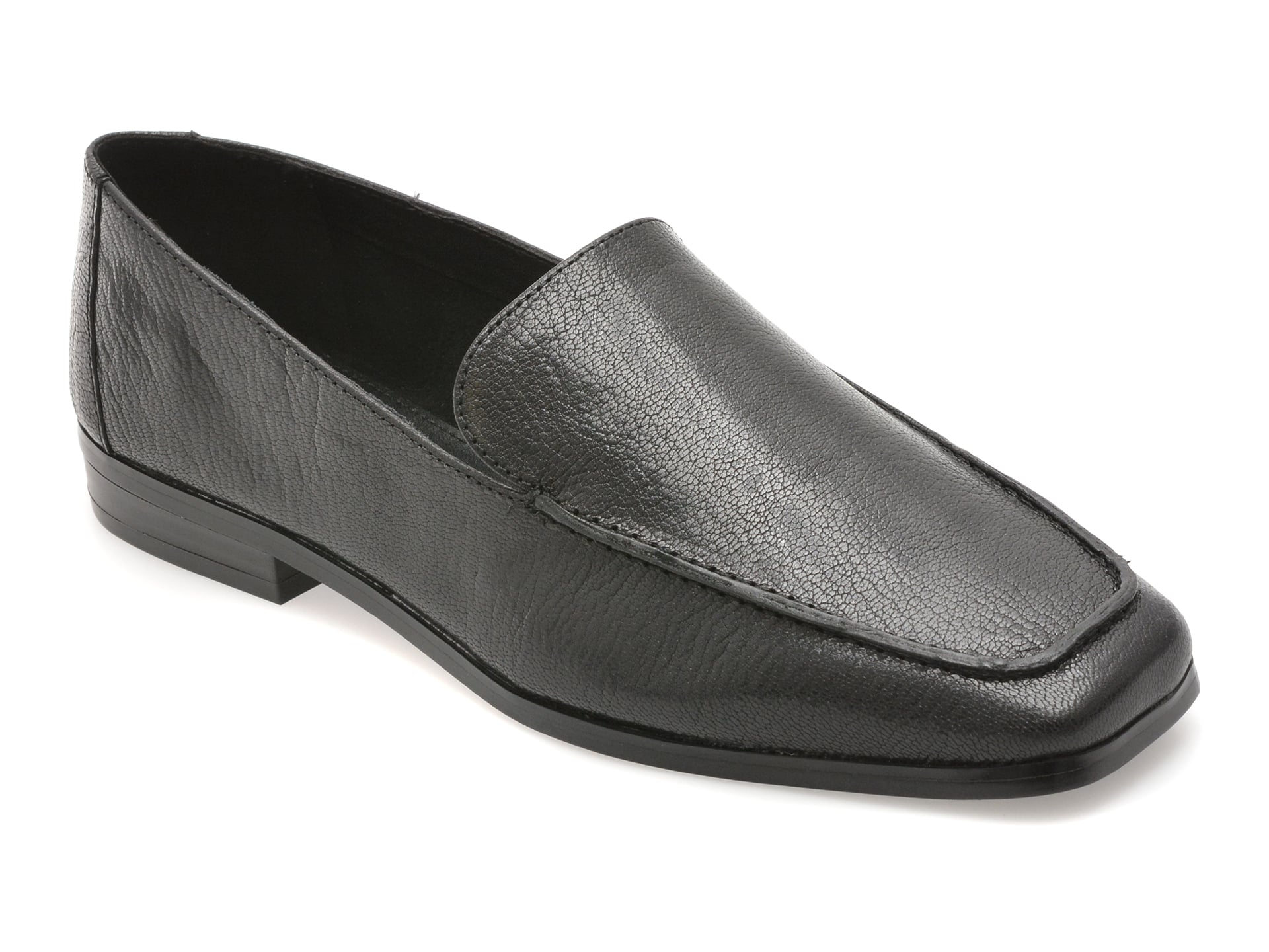 Mocasini ALDO negri, CARROBRERIA 001, din piele naturala