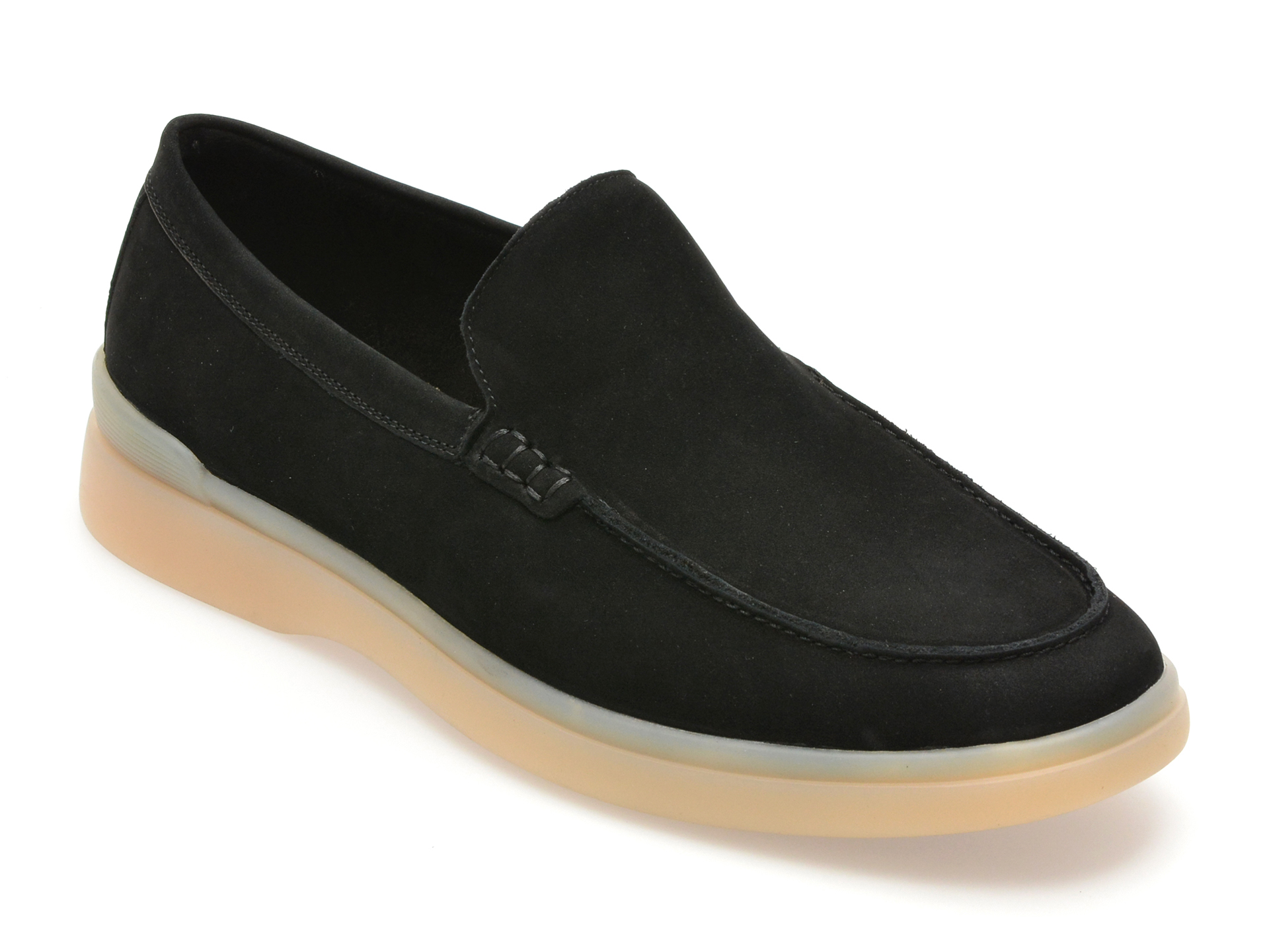 Mocasini ALDO negri, SHAYN 001, din nabuc