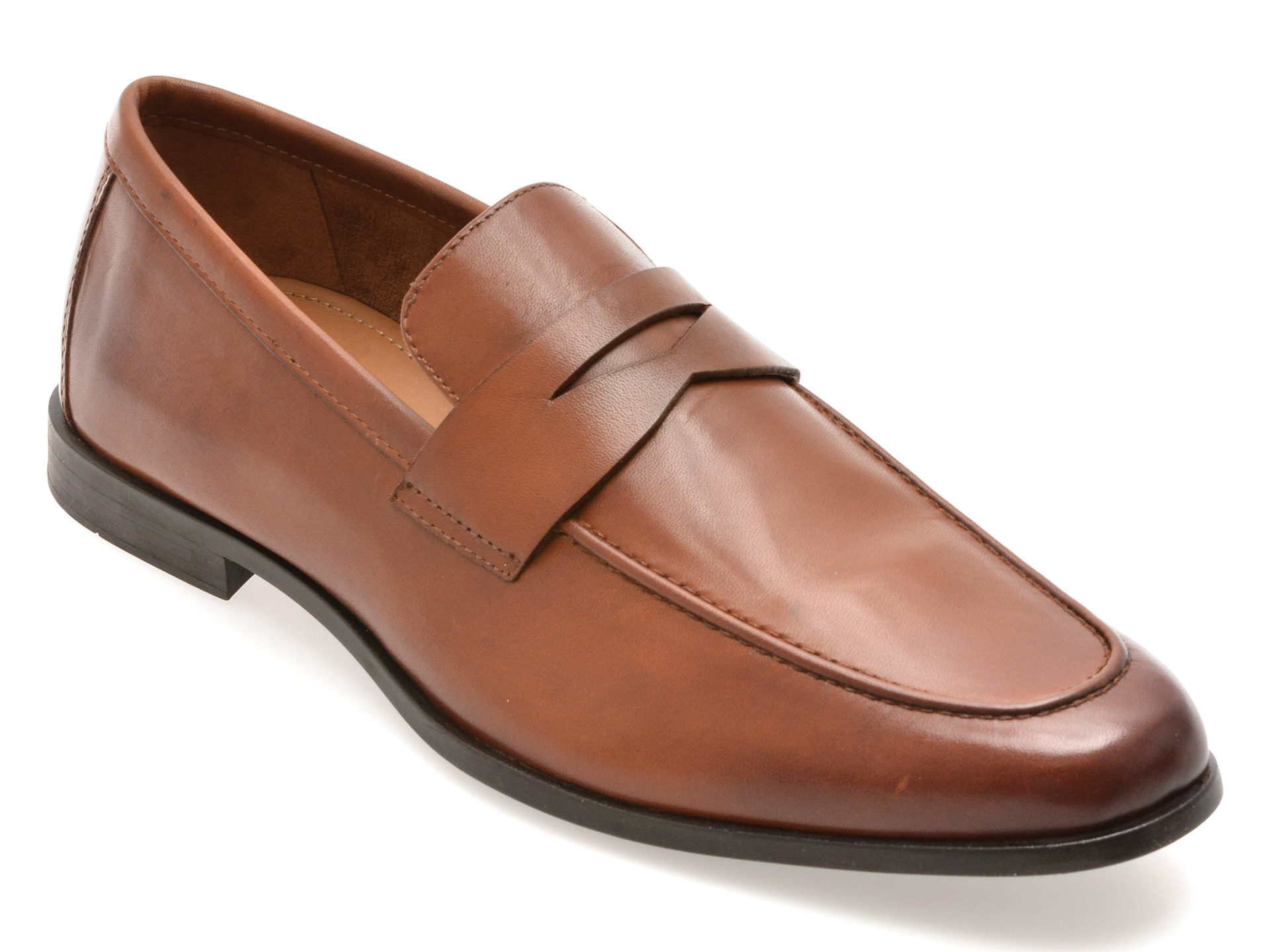 Mocasini eleganti ALDO maro, VINNY 220, din piele naturala
