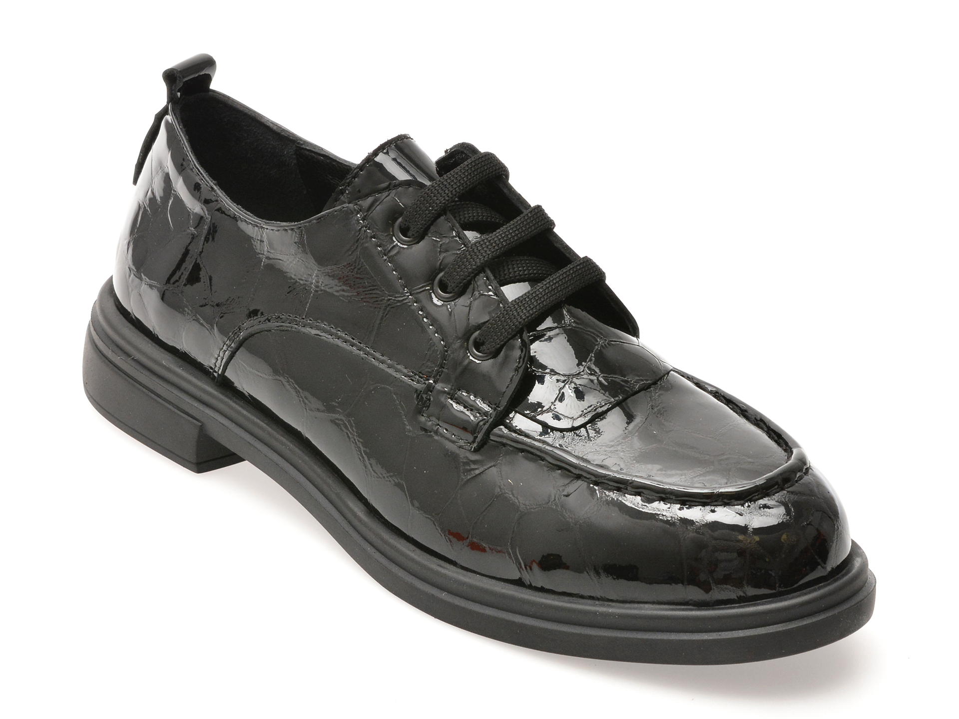 Mocasini GRYXX negri, 2282406, din piele naturala lacuita