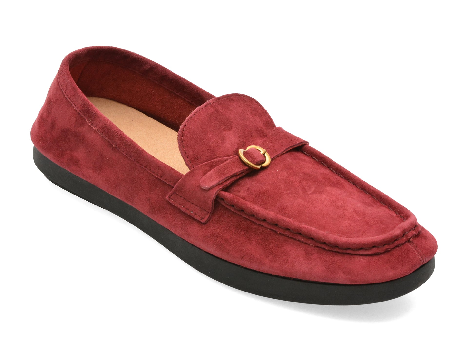 Mocasini IMAGE visinii, 2595, din piele intoarsa