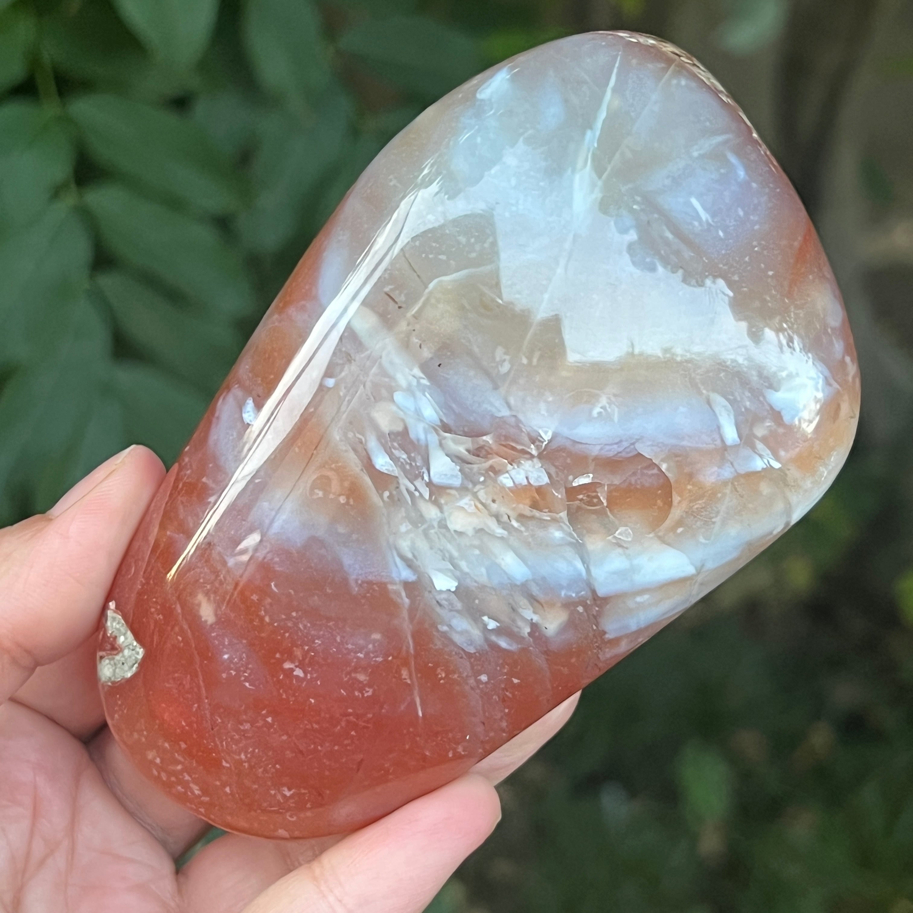 Nodul agat de Botswana, agat river, unicat | Model XL4