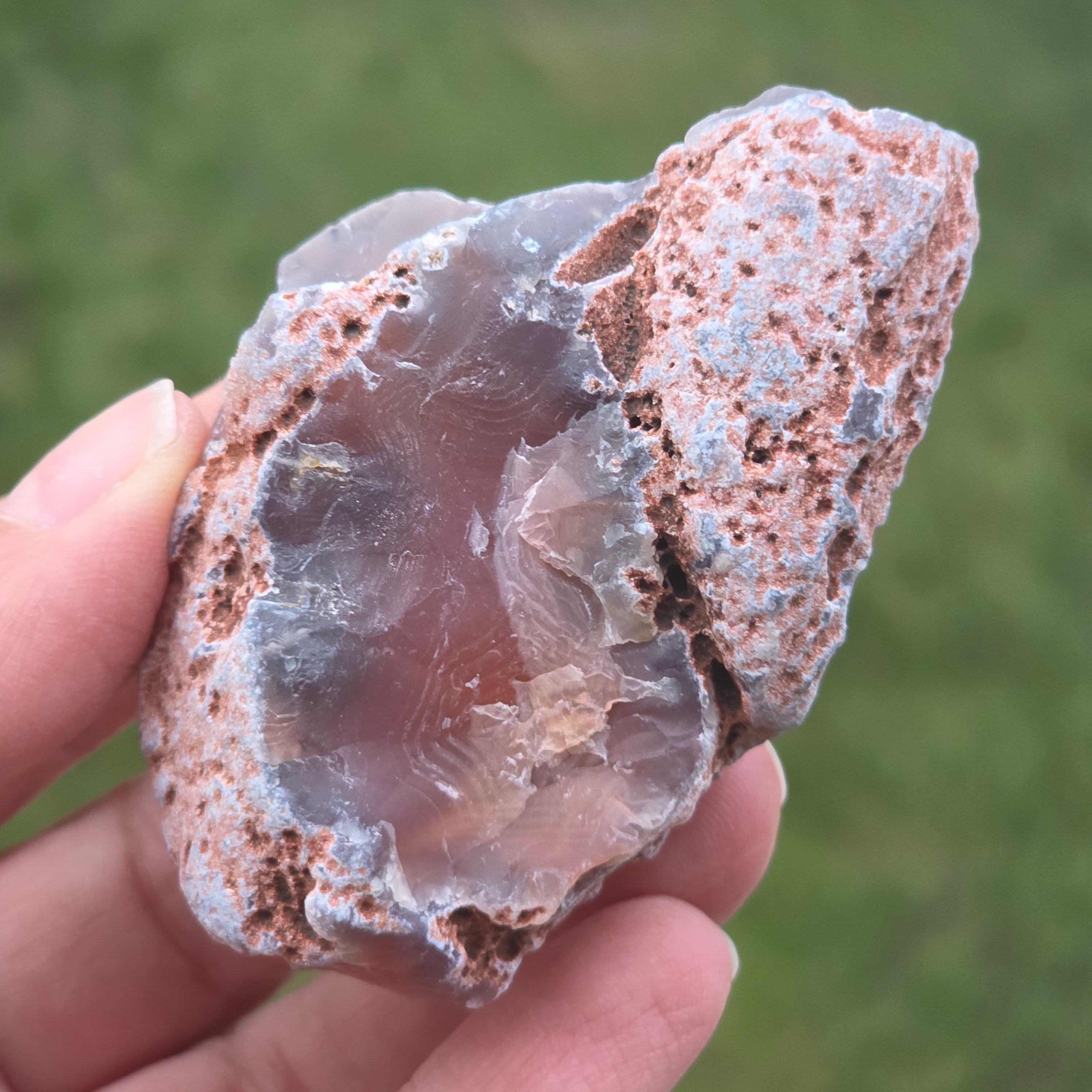 Nodul carneol piatra bruta model 15