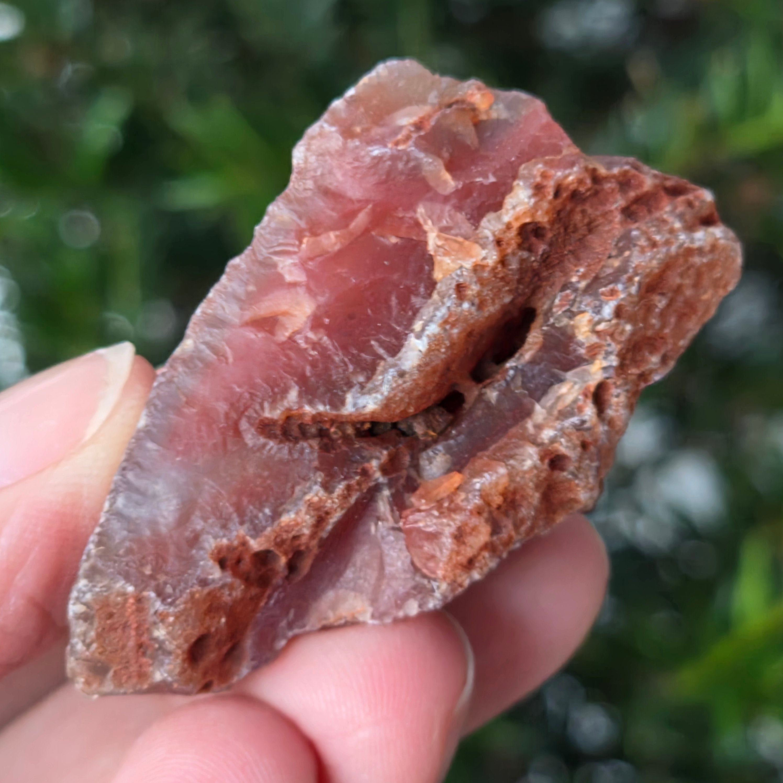 Nodul carneol piatra bruta model 9