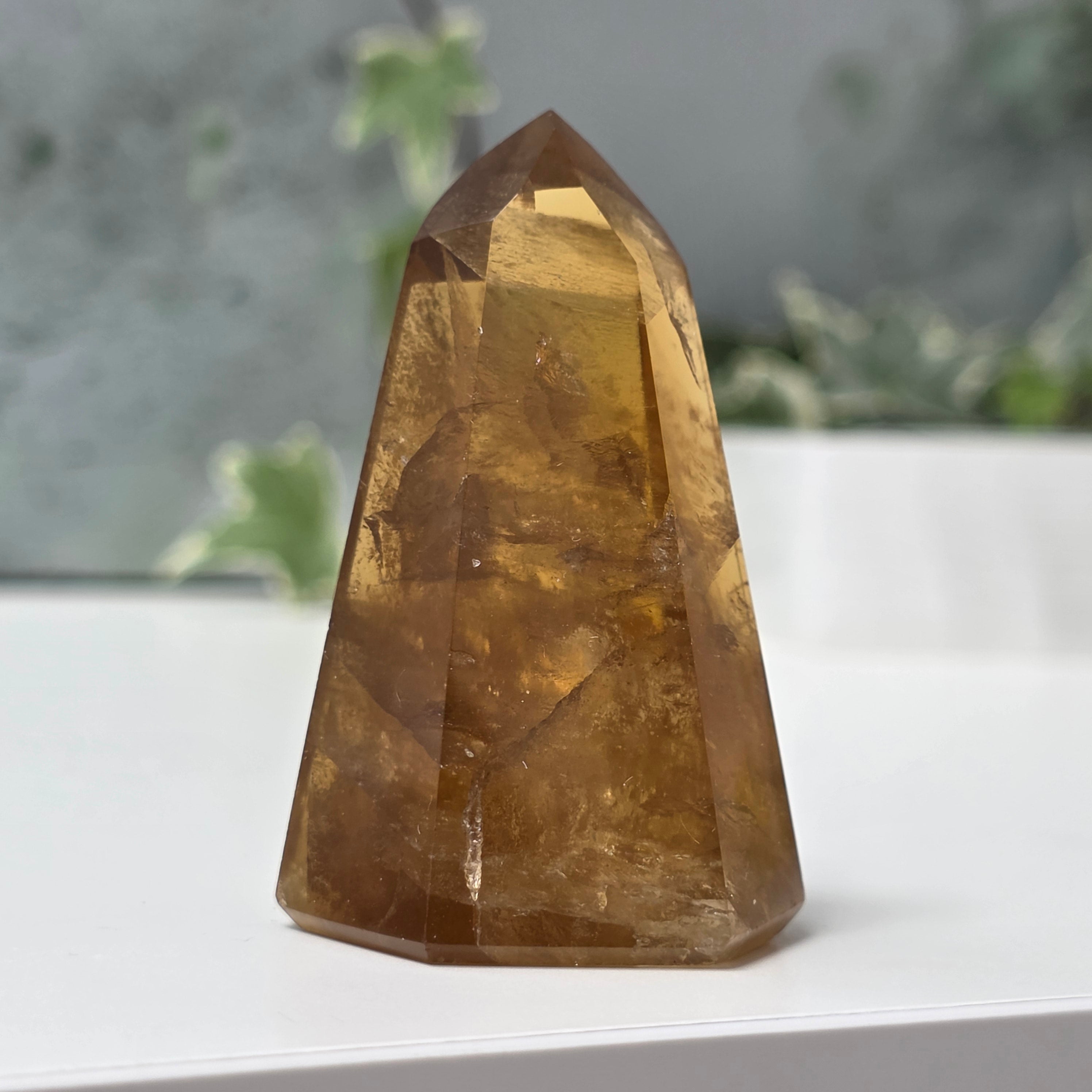 Obelisc citrin Brazilia calitate Extra AAA model 17