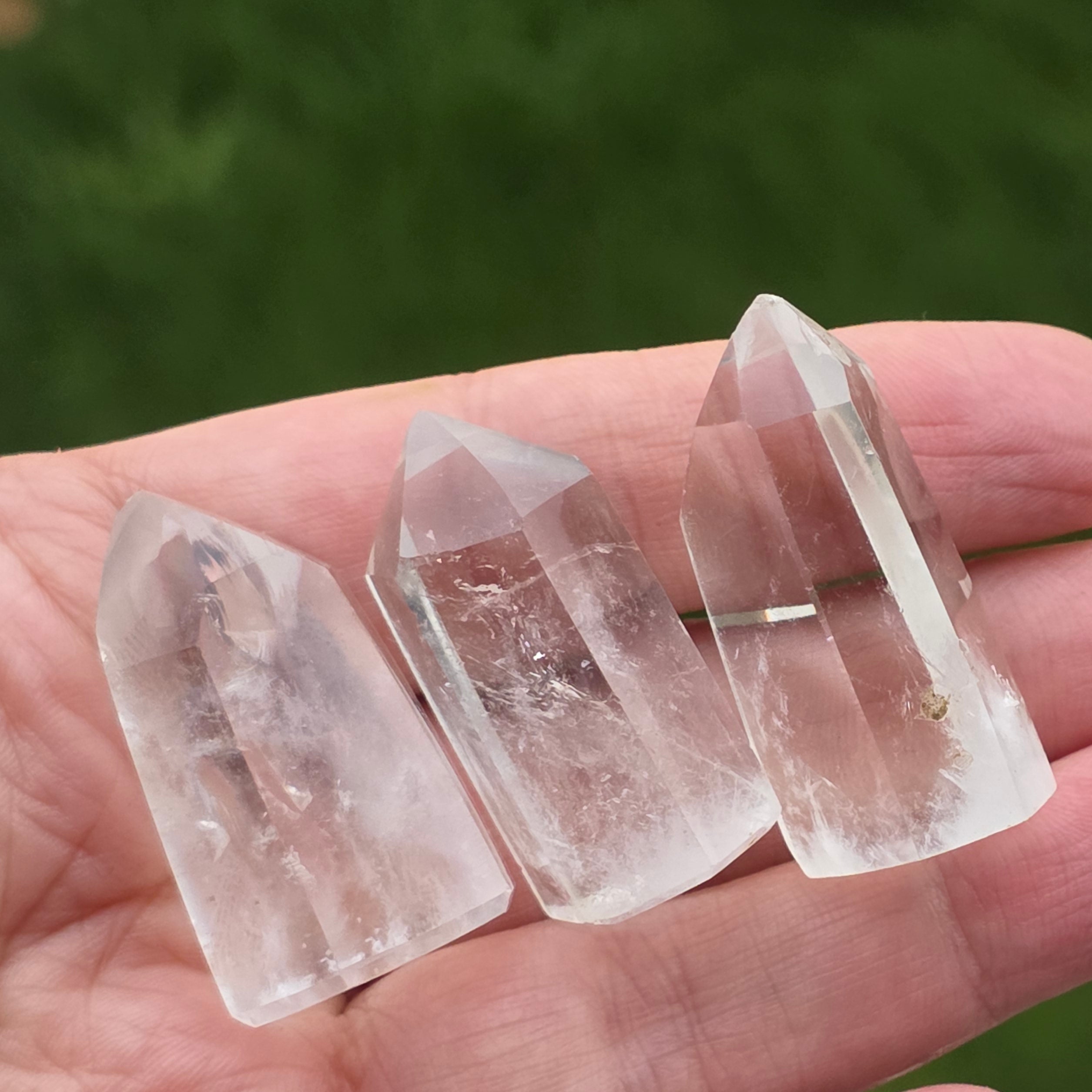 Obelisc cuart incolor ICY mini