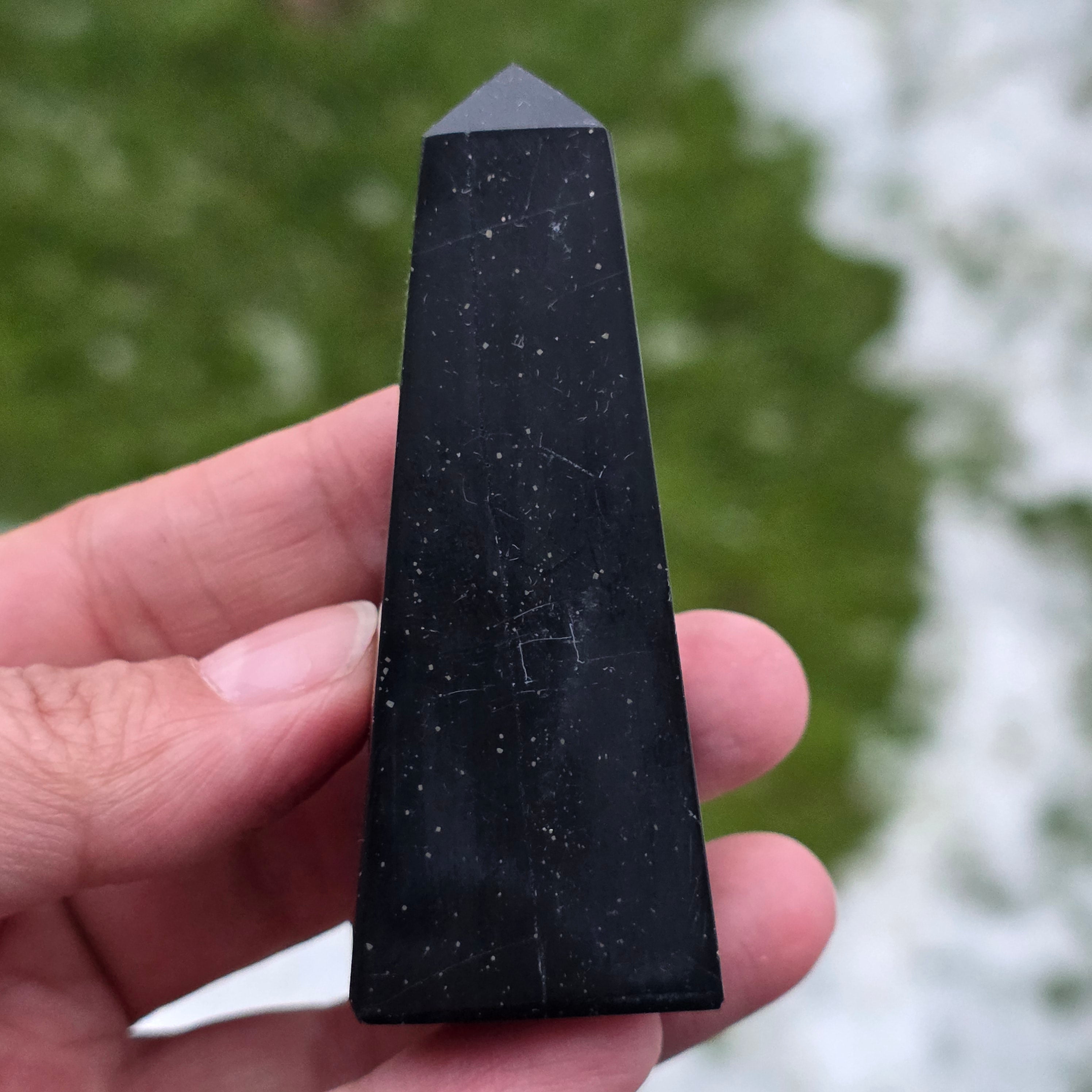 Obelisc onix negru | Model 4