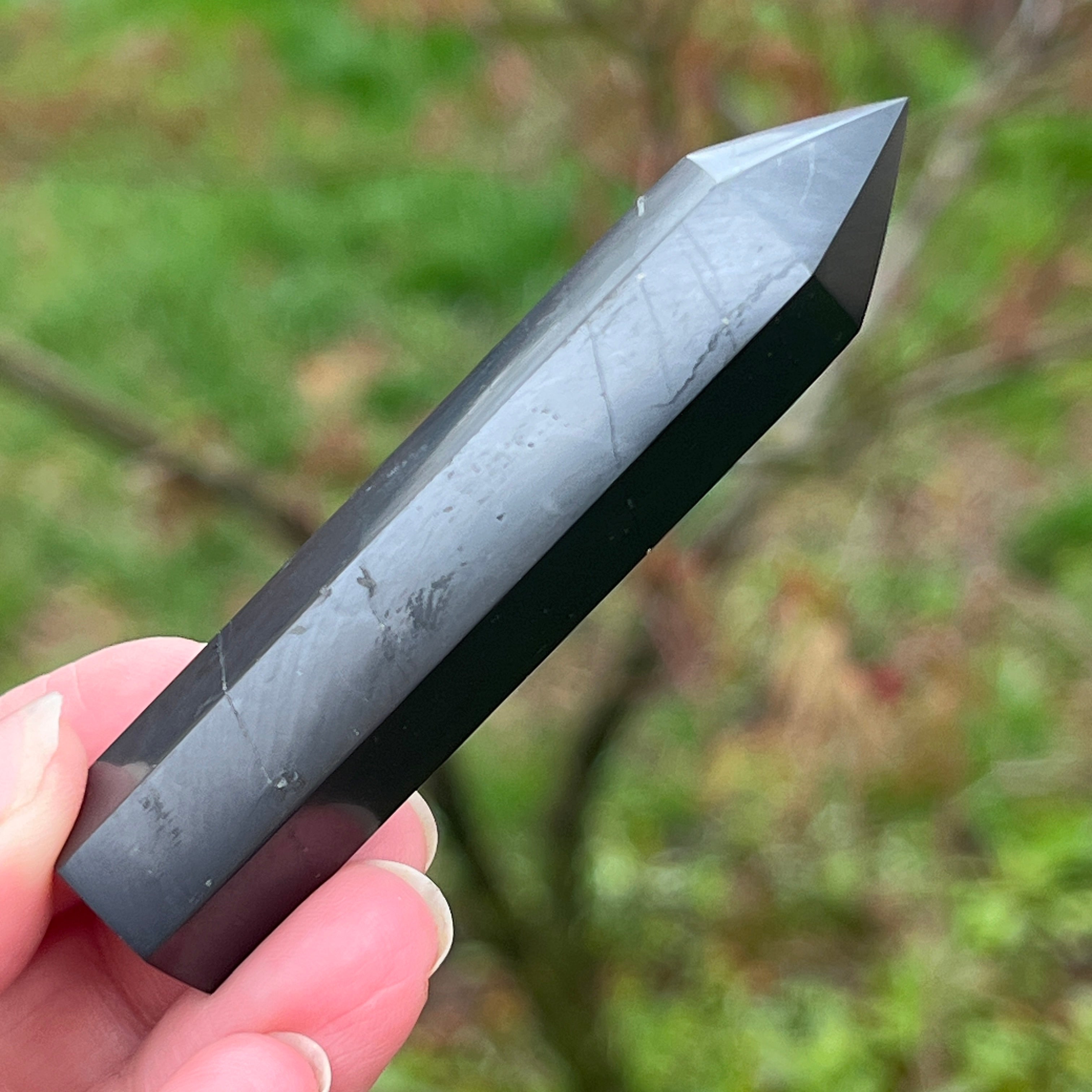 Obliesc shungit polisat 8 cm